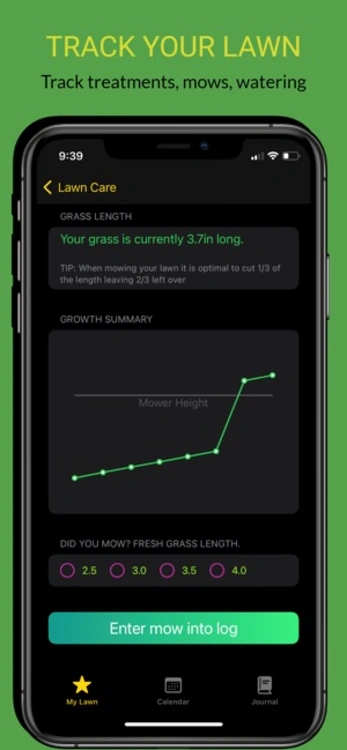 Lawn tracker