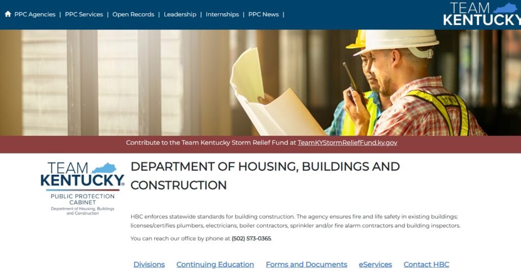 Kentucky Department of Housing, Buildings and Construction
