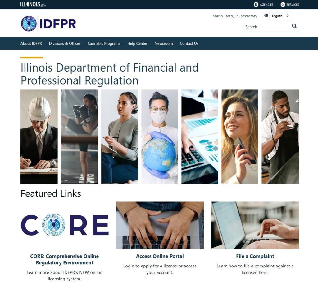 Illinois Department of Financial and Professional Regulation