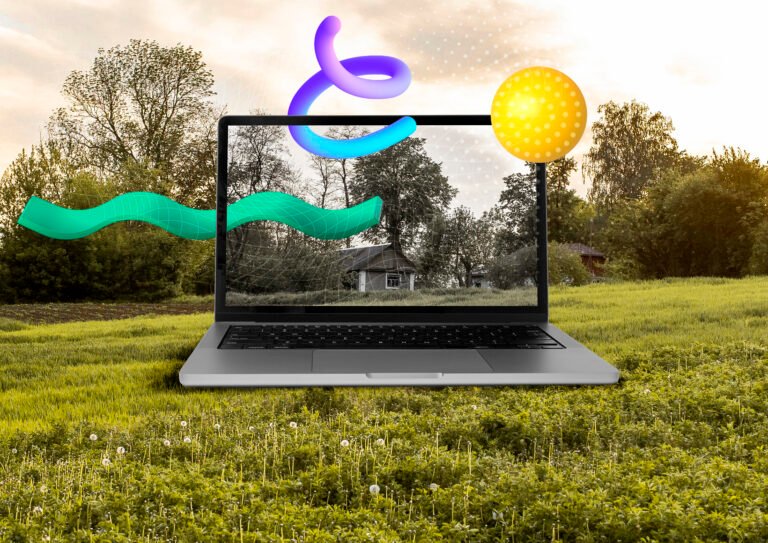Dashboard view of advanced lawn care CRM software managing schedules and client data.