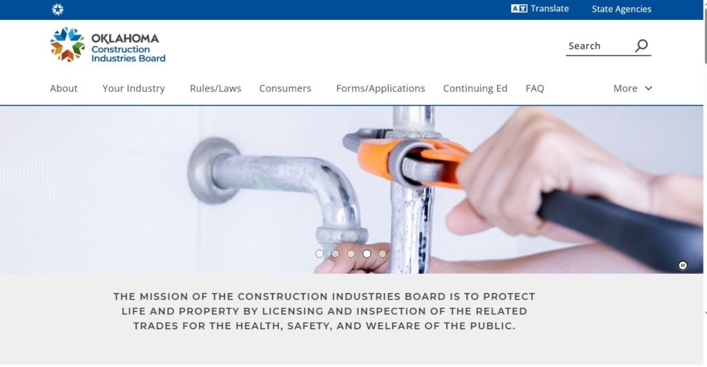 Construction Industries Board Oklahoma