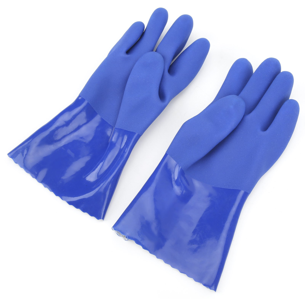 pvc gardening gloves