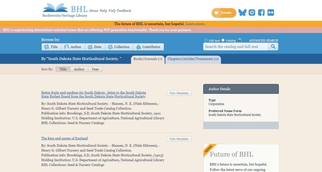 South Dakota State Horticulture Society