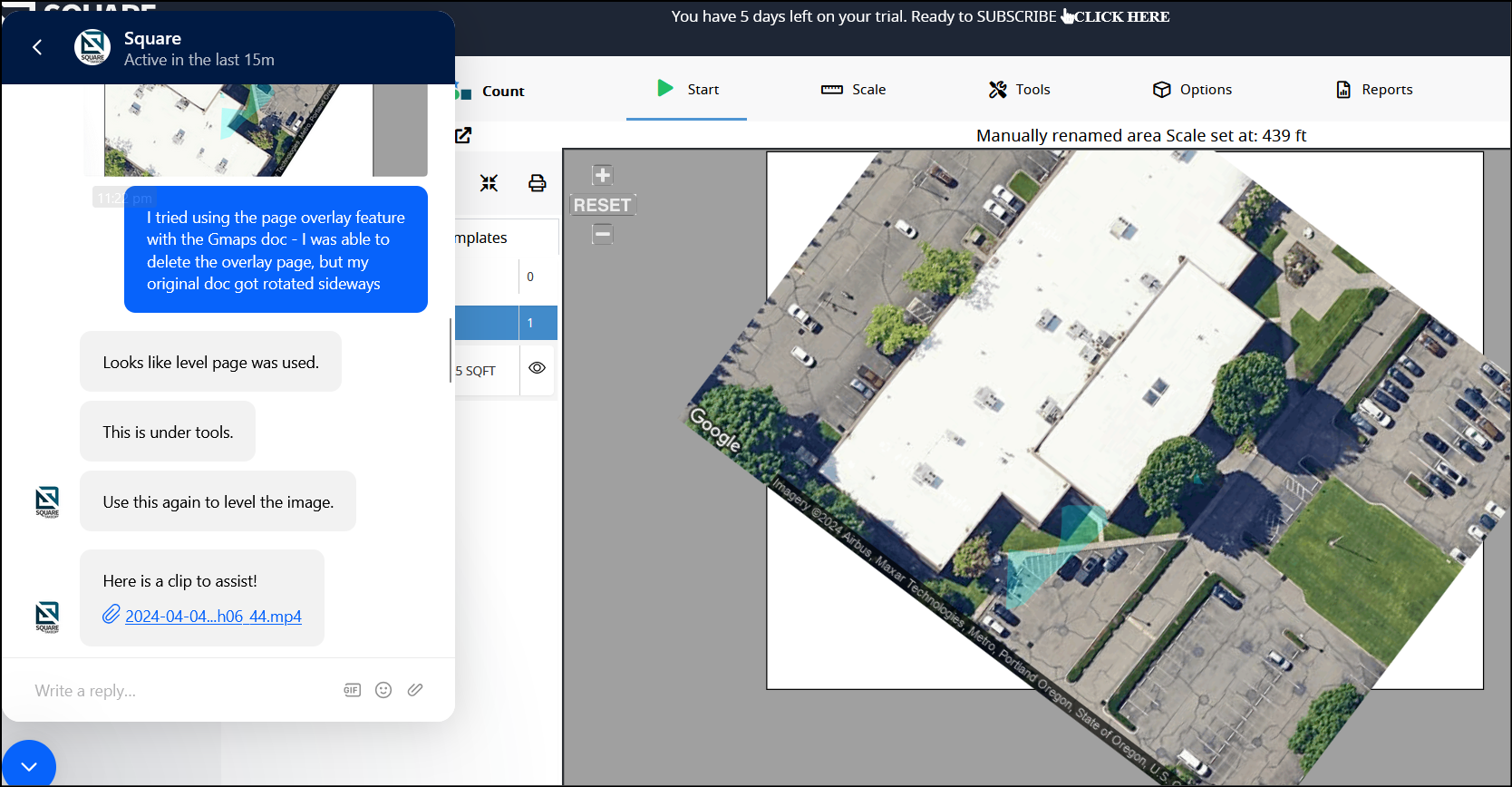 square takeoff chat support response