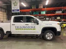 yellowstone landscaping company truck